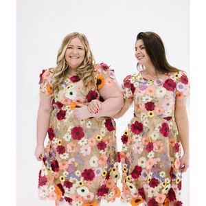 3D Floral Dress Taylor Swift - Size M Noliabae